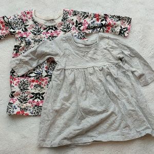 Lot of two Old Navy baby dresses
